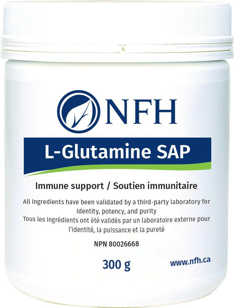 L-Glutamine SAP | NFH | 300 Grams Powder - Coal Harbour Pharmacy
