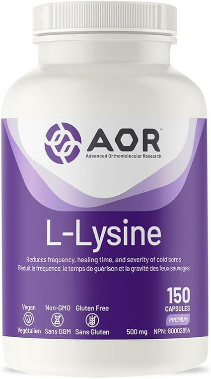 L-Tyrosine 600 mg | AOR™ | 180 Capsules - Coal Harbour Pharmacy