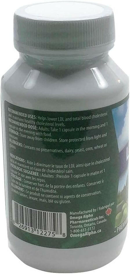 LessTerol® | Omega Alpha® | 60 Vegetable Capsules