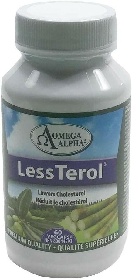 LessTerol® | Omega Alpha® | 60 Vegetable Capsules