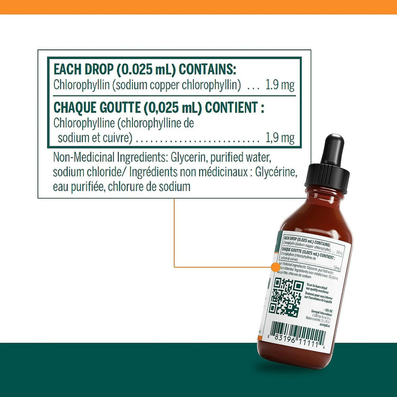 Liquid Chlorophyll | Genestra Brands® | 30 mL - Coal Harbour Pharmacy