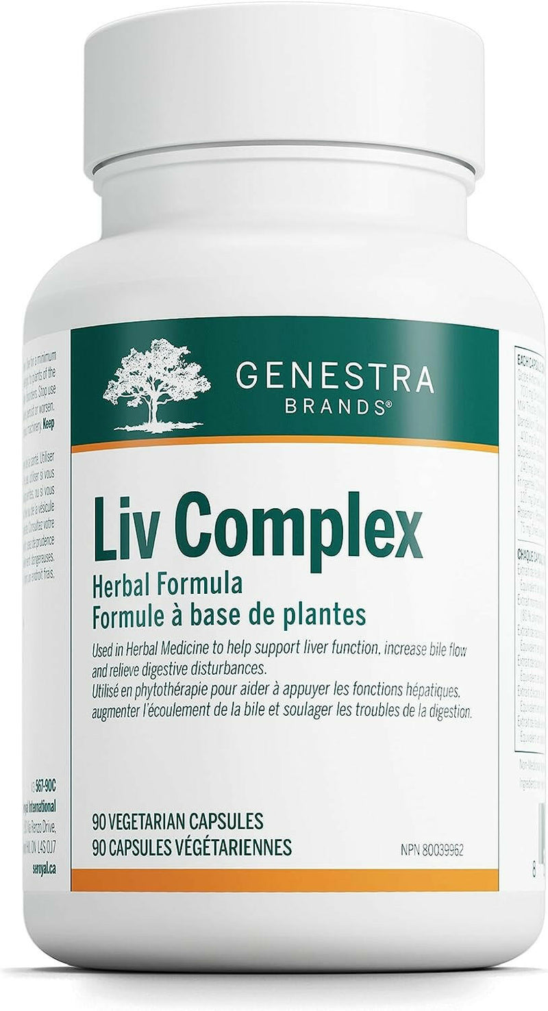 Liv Complex | Genestra Brands® | 90 Vegetable Capsules