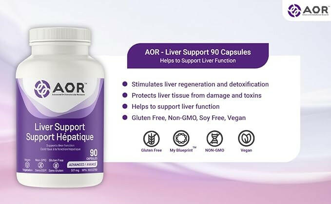 Liver Support 517 mg | AOR™ | 90 or 180 Capsules