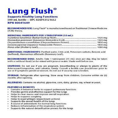Lung Flush® | Omega Alpha® | 500mL - Coal Harbour Pharmacy