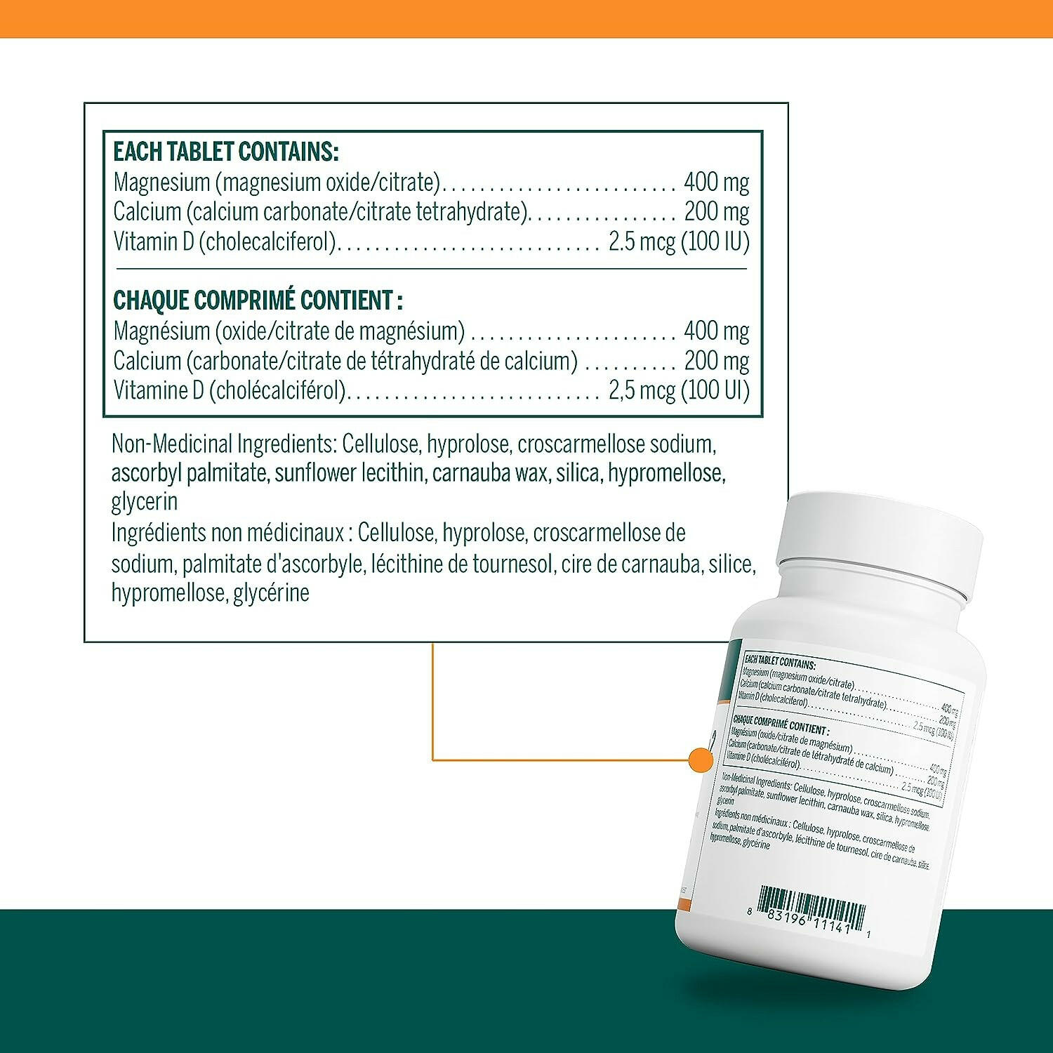 Mag Cal Formula 2 | Genestra Brands® | 90 Tablets - Coal Harbour Pharmacy