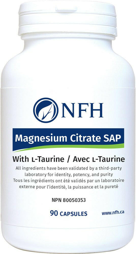 Magnesium Citrate SAP | NFH | 90 Capsules