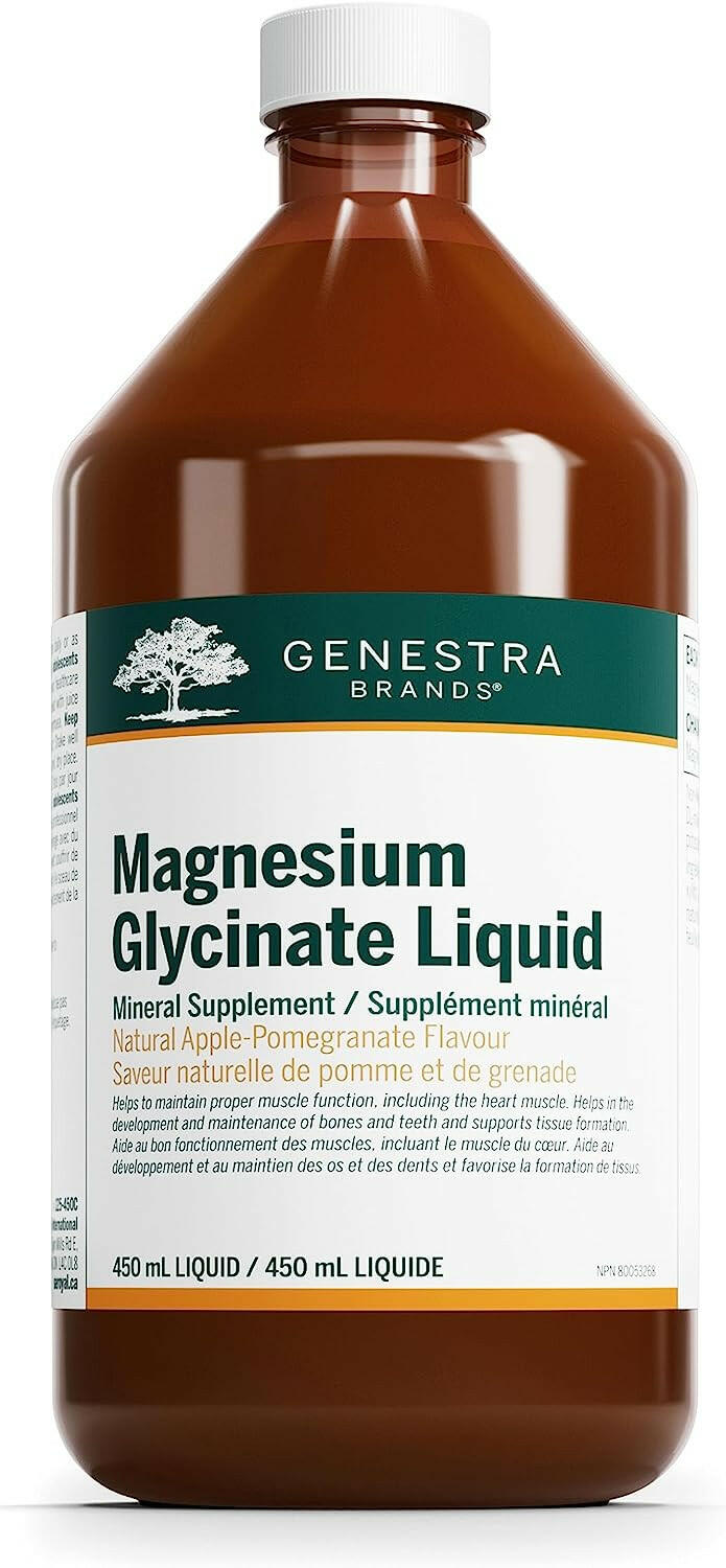Magnesium Glycinate Liquid | Genestra Brands® | 450 mL