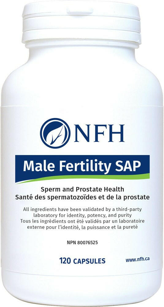 Male Fertility SAP | NFH | 120 Capsules - Coal Harbour Pharmacy