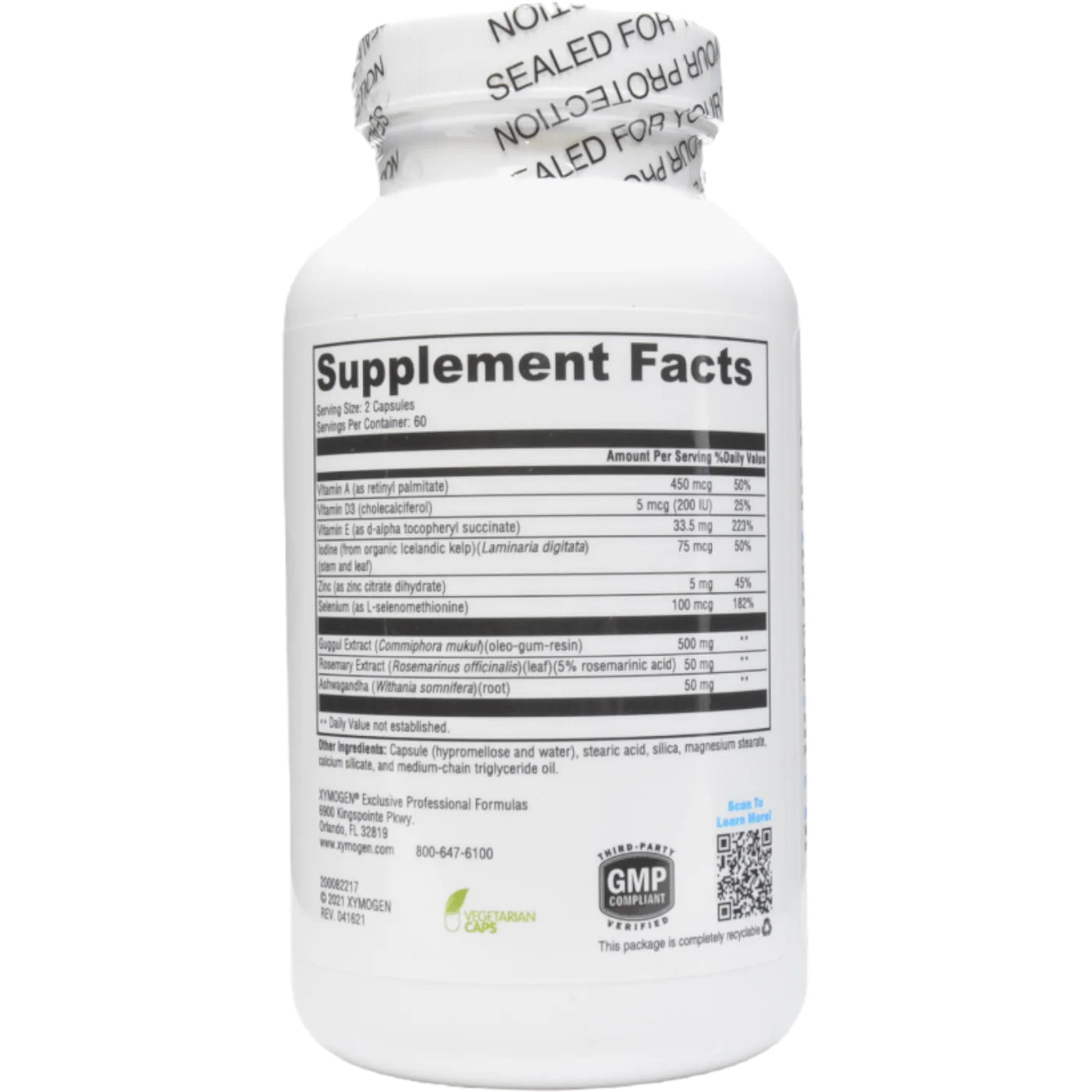 MedCaps T3™ | Xymogen® | 120 Capsules - Coal Harbour Pharmacy