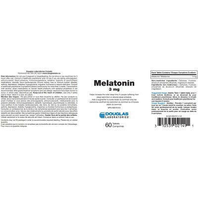 Melatonin Sublingual | Douglas Laboratories® | 60 Tablets