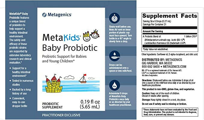 MetaKids™ Baby Probiotic | Metagenics® | 21 Servings