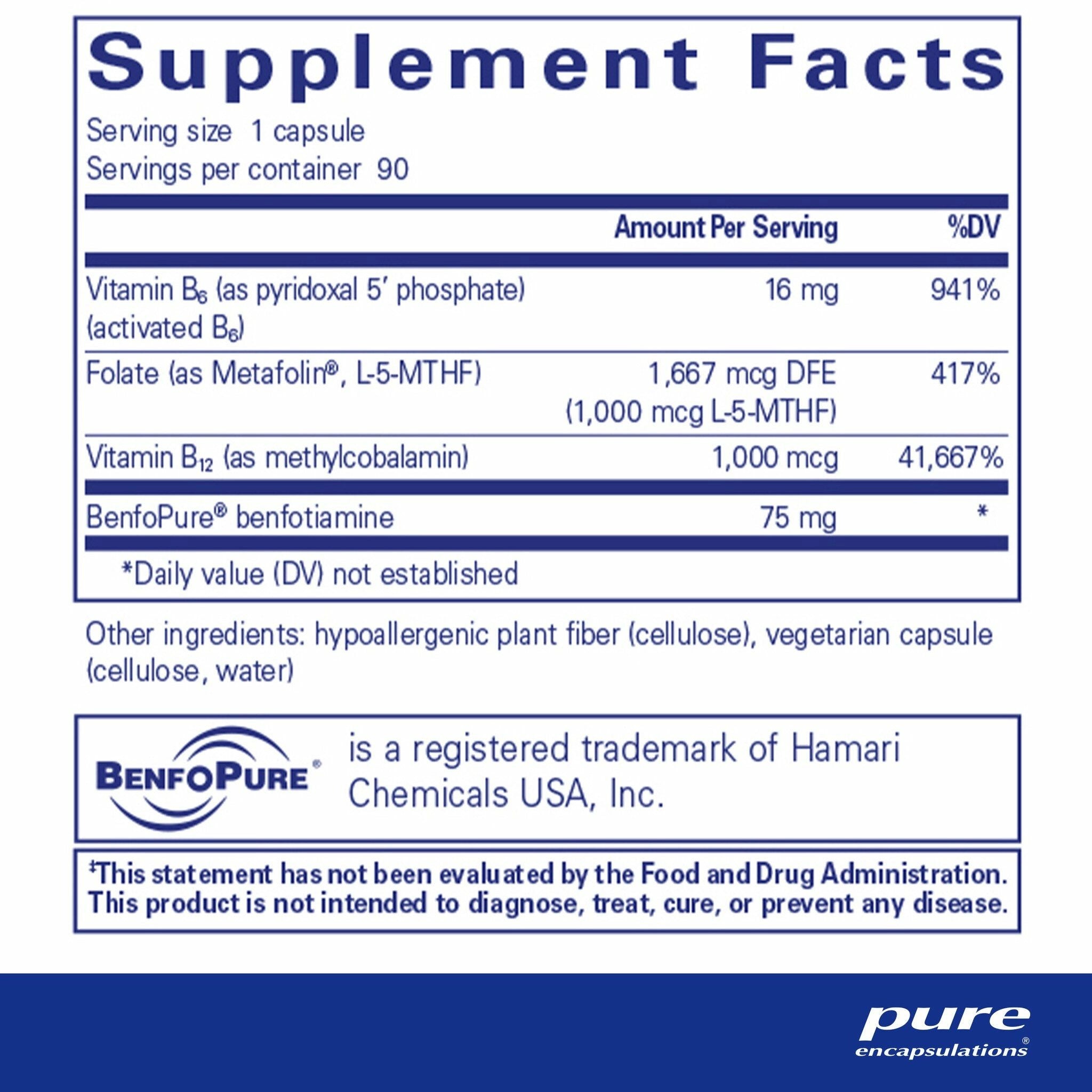 MethylAssist | Pure Encapsulations® | 90 Capsules