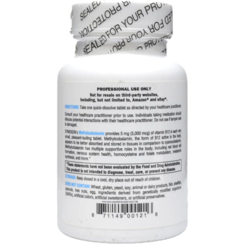 Methylcobalamin | Xymogen® | 60 Tablets