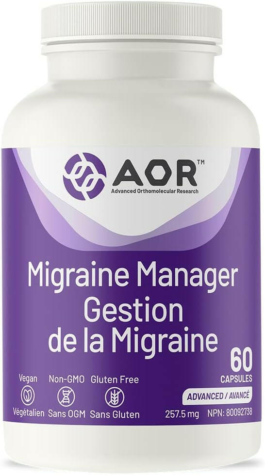 Migraine Manager | AOR | 60 Capsules