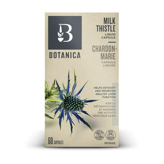 Milk Thistle Liquid Capsule | Botanica | 60 Capsules
