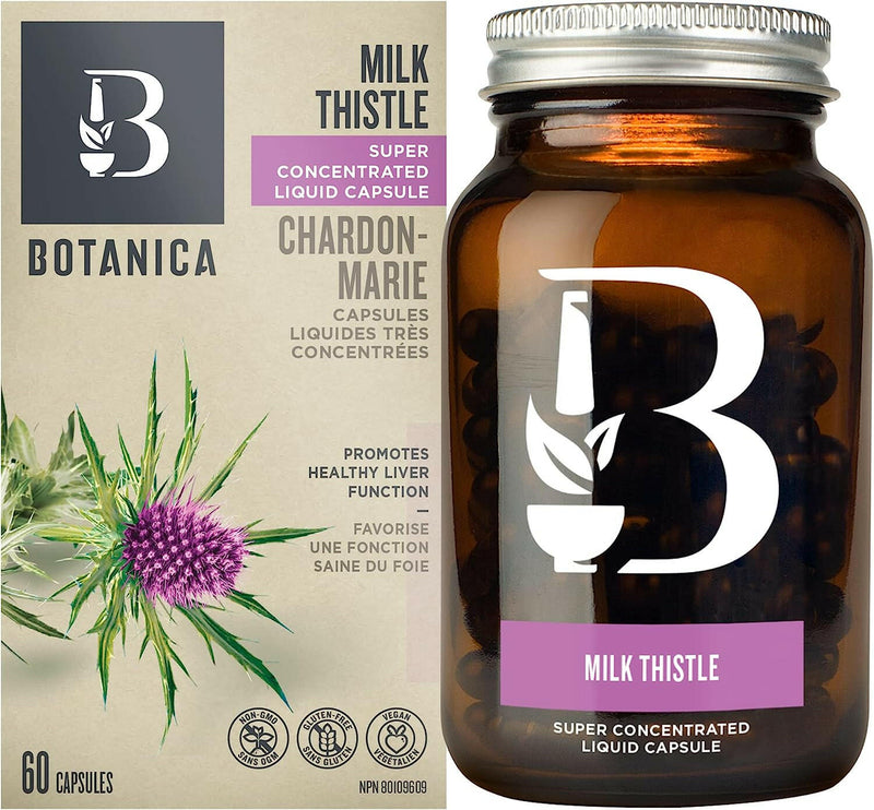 Milk Thistle Liquid Capsule | Botanica | 60 Capsules