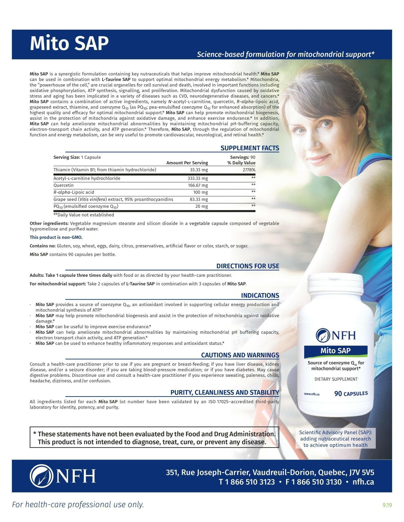 Mito SAP | NFH | 90 Capsules