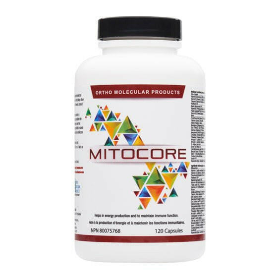 MitoCORE® | Ortho Molecular Products® | 120 Veg Capsules - Coal Harbour Pharmacy