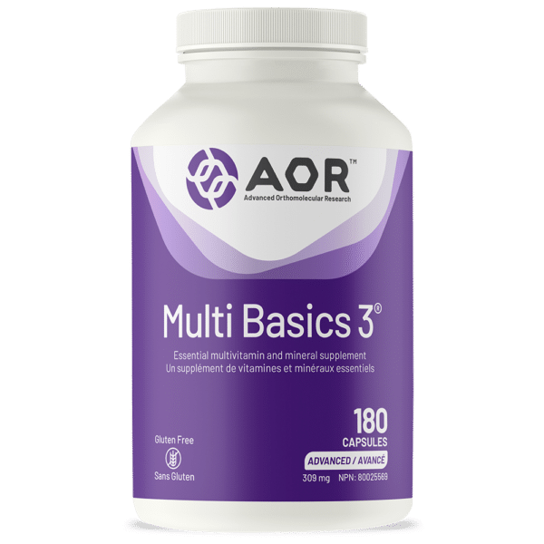 MULTI BASICS 3® | AOR™ | 90 or 180 Capsules - Coal Harbour Pharmacy