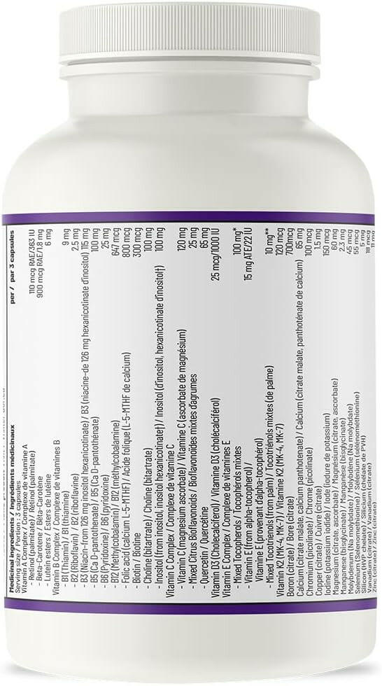 MULTI BASICS 3® | AOR™ | 90 or 180 Capsules - Coal Harbour Pharmacy