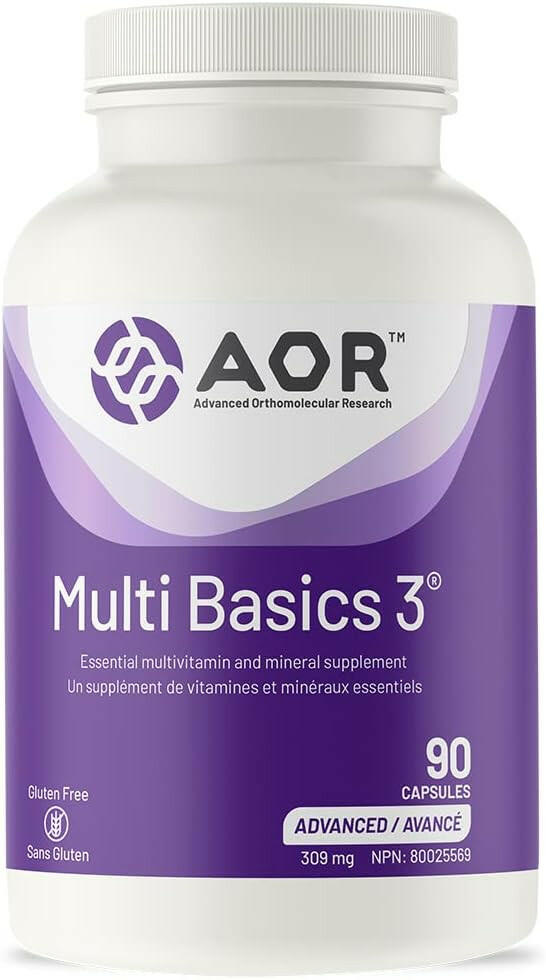 MULTI BASICS 3® | AOR™ | 90 or 180 Capsules - Coal Harbour Pharmacy