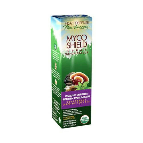 Mycoshield Spray Peppermint | Host Defense® Mushrooms™ | 30mL