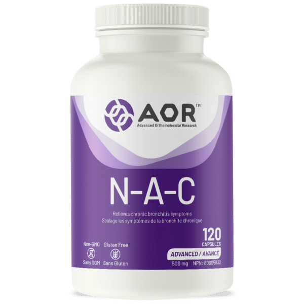 N-A-C | AOR® | 120 or 240 Capsules