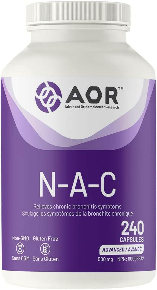 N-A-C | AOR® | 120 or 240 Capsules