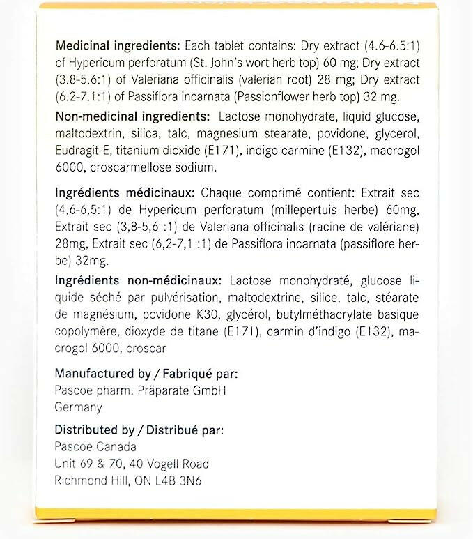 Neurapas® balance | Pascoe® | 100 Tablets - Coal Harbour Pharmacy
