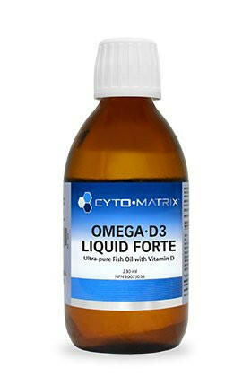 Omega-D3 Liquid Forte | Cytomatrix® | 230mL - Coal Harbour Pharmacy
