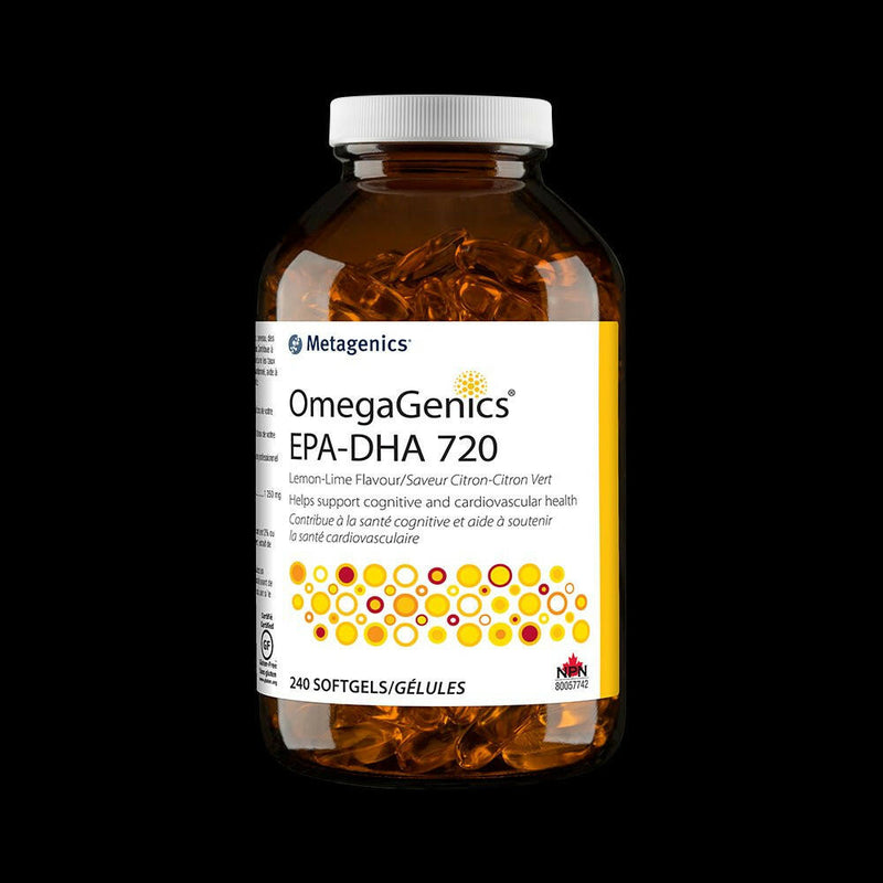OmegaGenics® EPA-DHA 720 | Metagenics® | 60 or 240 Softgels - Coal Harbour Pharmacy