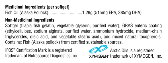 OmegaPure 900 EC | Xymogen® | 120 Sofgels-Exp. 12/2023 - Coal Harbour Pharmacy