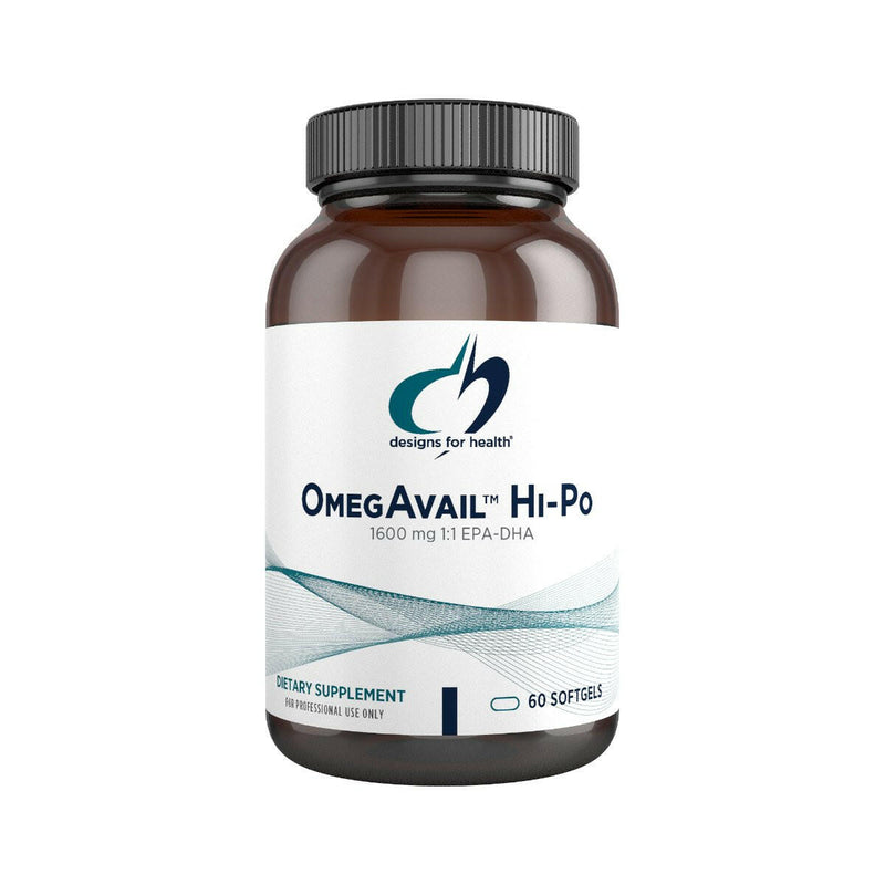 OmegAvail™ Hi-Po | Designs for Health® | 60 Softgels - Coal Harbour Pharmacy