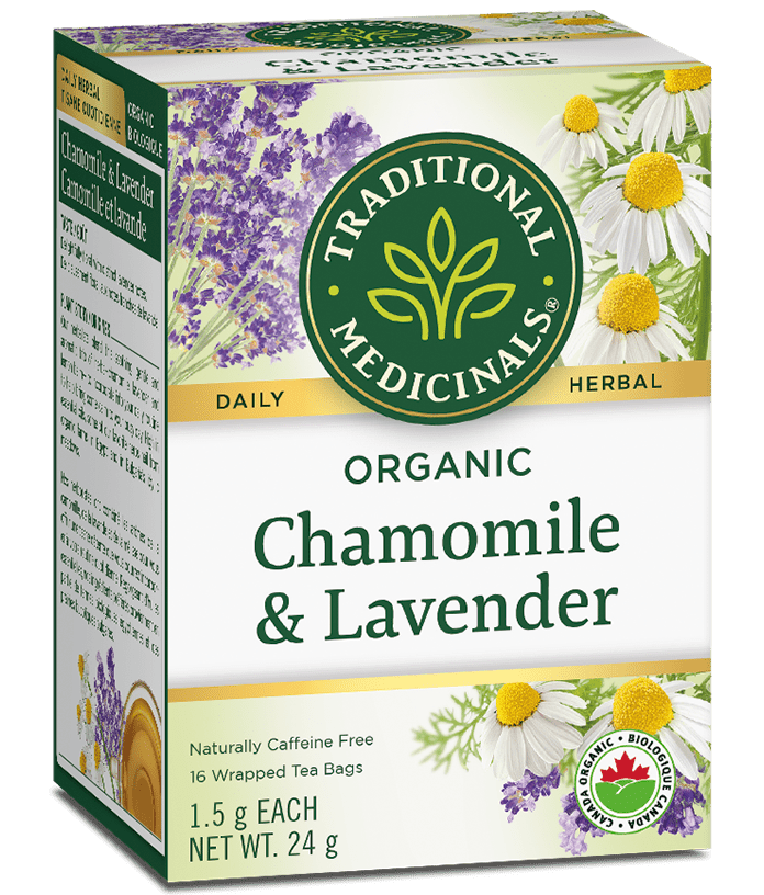Organic Chamomile & Lavender Tea by Traditional Medicinals | Relaxation ...