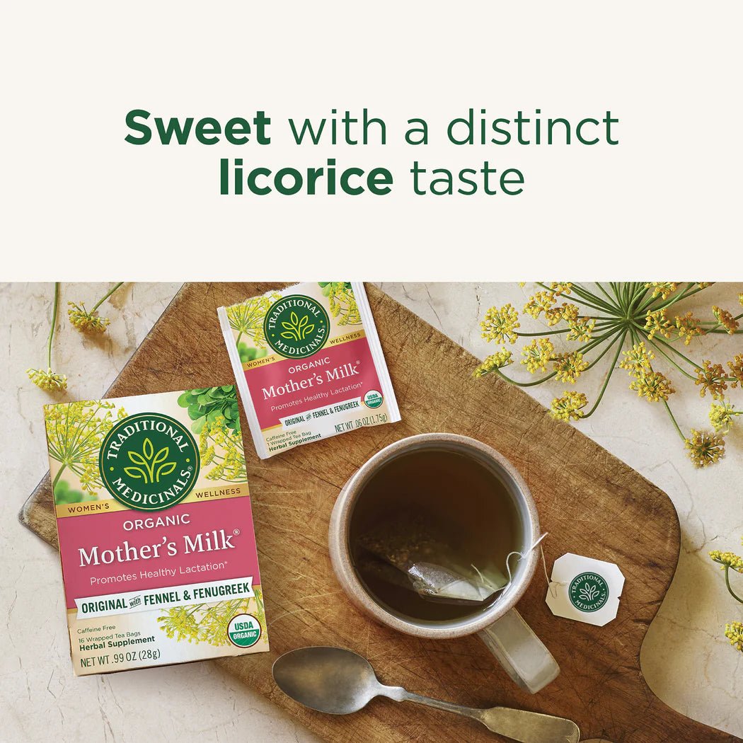 Organic Mother’s Milk® Tea | Traditional Medicinals® | 16 Tea Bags - Coal Harbour Pharmacy
