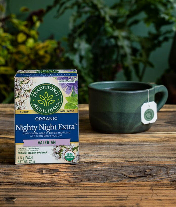 Organic Nighty Night Extra Tea by Traditional Medicinals | Extra ...