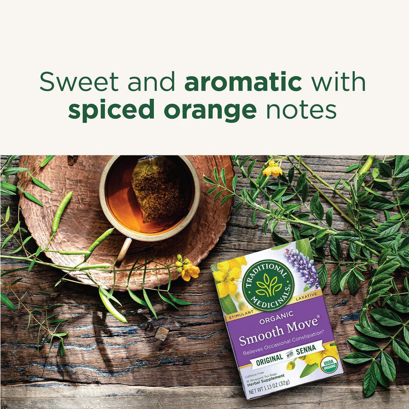 Organic Smooth Move® Tea | Traditional Medicinals® | 16 Tea Bags - Coal Harbour Pharmacy