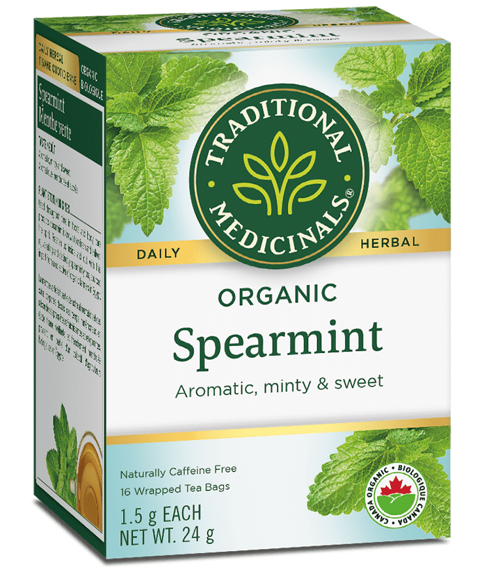 Organic Spearmint Tea | Traditional Medicinals® | 16 Tea Bags - Coal Harbour Pharmacy