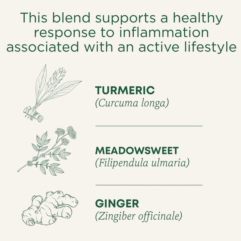 Organic Turmeric with Meadowsweet & Ginger Tea | Traditional Medicinals® | 16 Tea Bags - Coal Harbour Pharmacy