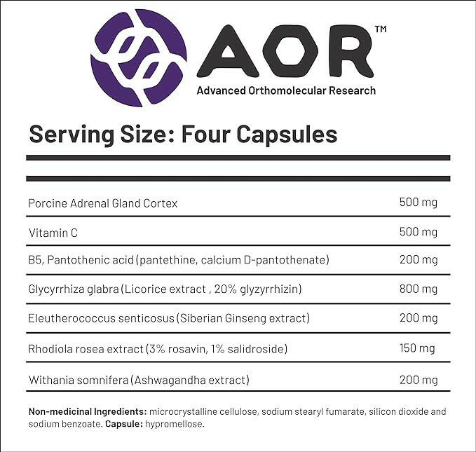 Ortho Adapt® | AOR™ | 120 or 240 Capsules - Coal Harbour Pharmacy