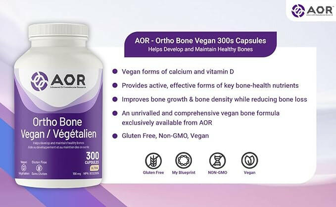 Ortho Bone™ Vegan | AOR™ | 300 Capsules - Coal Harbour Pharmacy