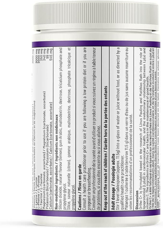 Ortho C+ | AOR™ | 240gr (20 Serving) - Coal Harbour Pharmacy