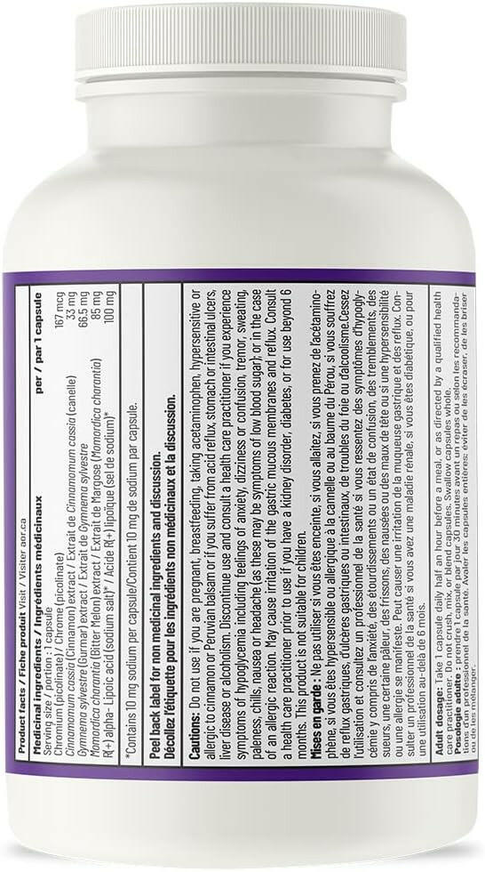 Ortho Glucose II (285mg) | AOR™ | 90 Capsules - Coal Harbour Pharmacy