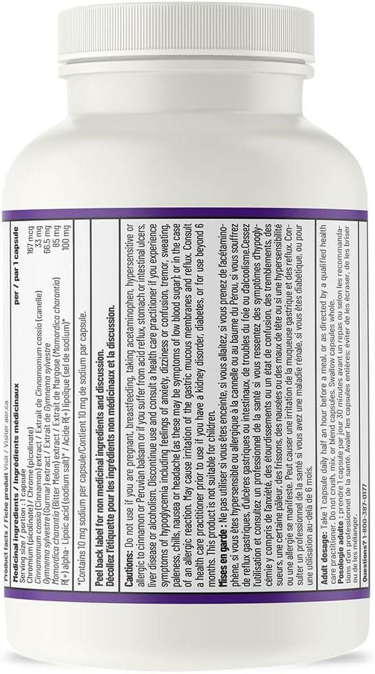 Ortho Glucose II (285mg) | AOR™ | 90 Capsules - Coal Harbour Pharmacy