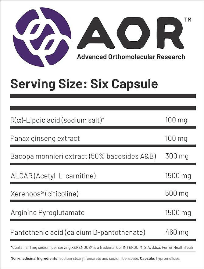 Ortho Mind | AOR™ | 180 Capsules - Coal Harbour Pharmacy