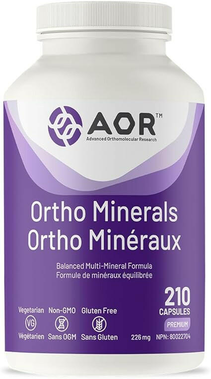 Ortho Minerals | AOR™ | 210 Capsules - Coal Harbour Pharmacy