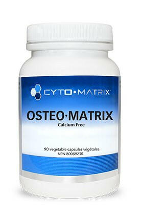 Osteo-Matrix Calcium Free | Cytomatrix® | 90 Vegetable Capsules - Coal Harbour Pharmacy