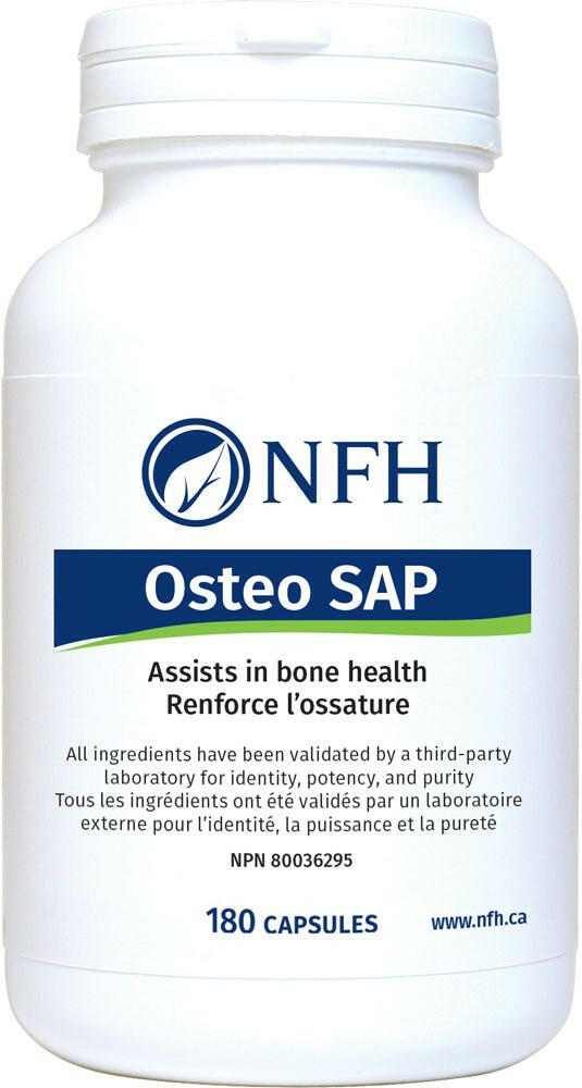 Osteo SAP | NFH | 180 Capsules - Coal Harbour Pharmacy