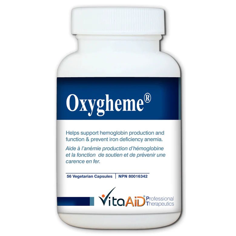 Oxygheme® | Vita Aid® | 56 Vegetable Capsules - Coal Harbour Pharmacy