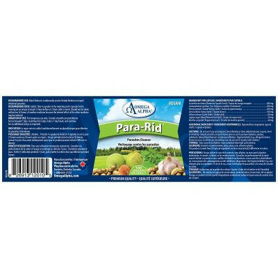 Para-Rid | Omega Alpha®| 100 Veg Capsules - Coal Harbour Pharmacy
